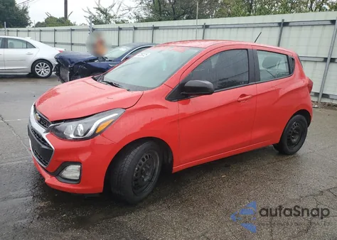 2021 Chevrolet Spark Ls из США, поврежденный, VIN KL8CB6SA5MC228329